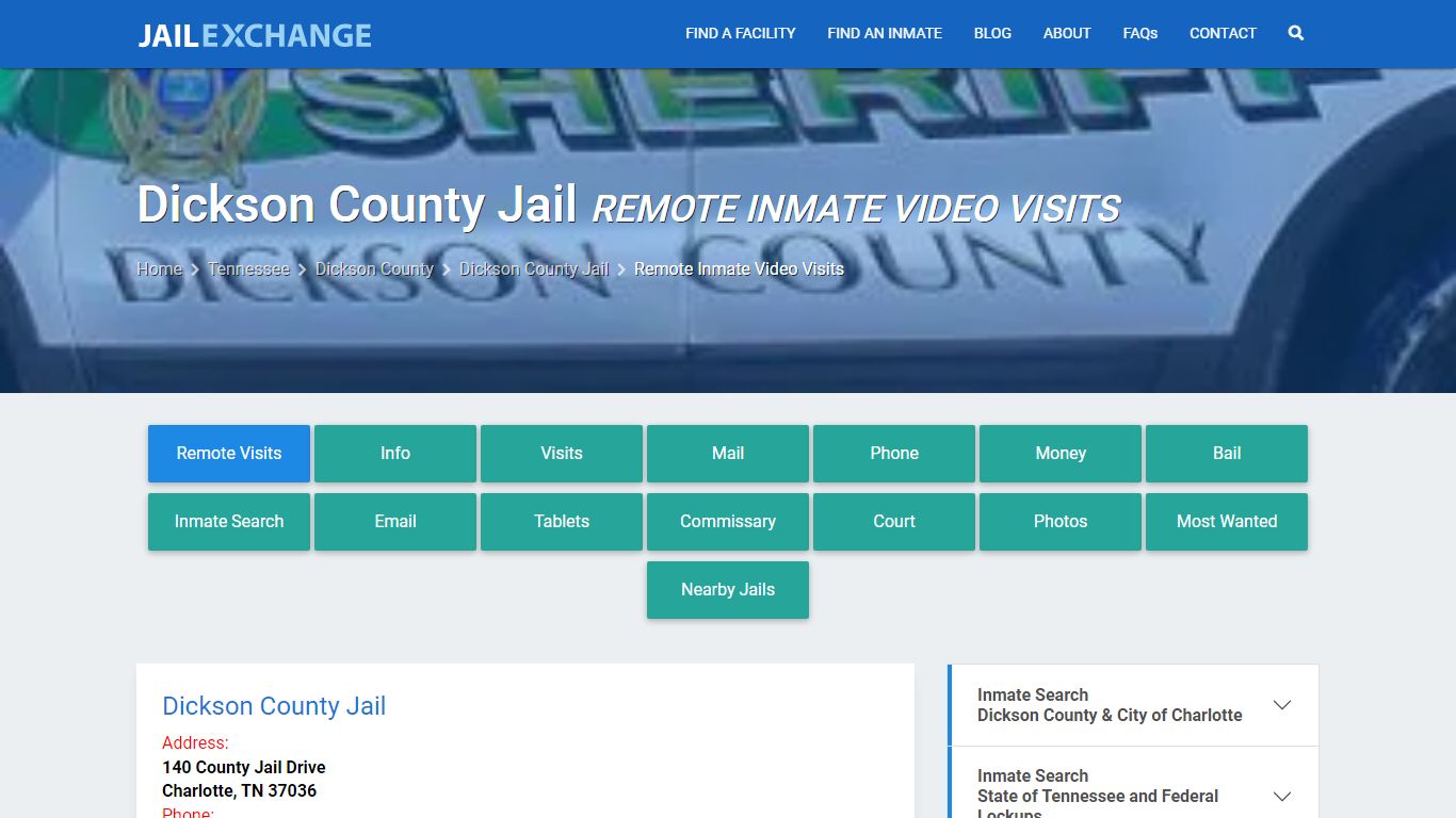 Video Visitation - Dickson County Jail, TN - Jail Exchange